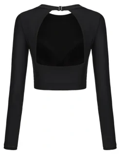 Decathlon Decathlon | Surf women's swimsuit top - CN TOP ADAH BLACK2.0