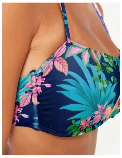 Decathlon Laura Bandeau Surf Swimsuit Top in Borabora Blue