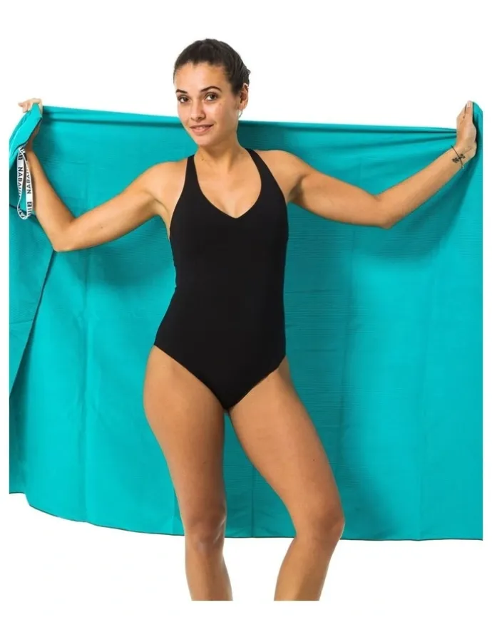 Decathlon One-Piece Swimsuit in Pearl Black
