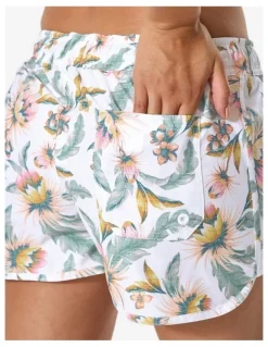Decathlon Tini Belly Swim Shorts in White