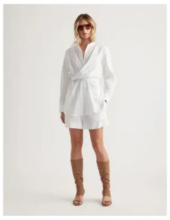 Decjuba Amelia Linen Blend Short