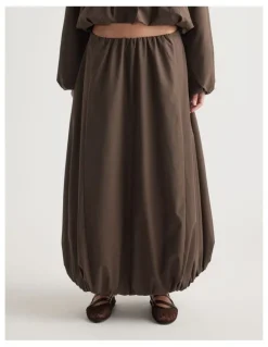 Decjuba D-Luxe Bubble Midi Skirt
