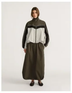 Decjuba D-Luxe Contrast Panel Parka