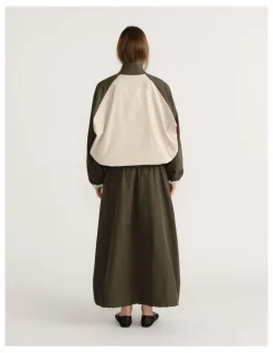 Decjuba D-Luxe Contrast Panel Parka