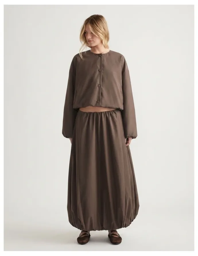 Decjuba D-Luxe Crop Bubble Jacket