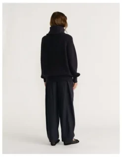 Decjuba D-Luxe High Neck Knit Jumper