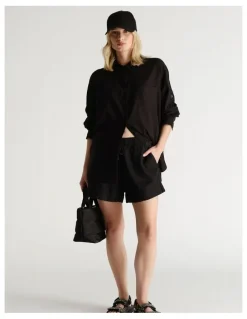 DECJUBA D-Luxe Linen Blend Short