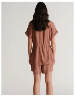 DECJUBA D-Luxe Linen Blend Short