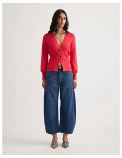 Decjuba Emma Tie Back Knit Cardigan