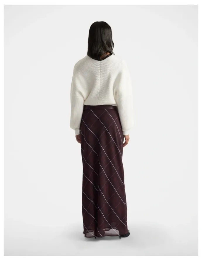 DECJUBA Harper Crossover Jumper in White