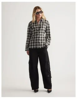 Decjuba Krystal Tie Check Shirt