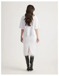 Decjuba Lainey Structured Tee