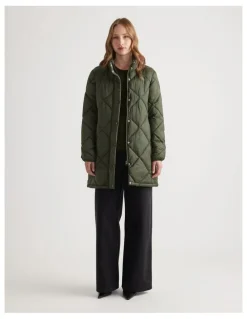 Decjuba Longline Puffer Jacket