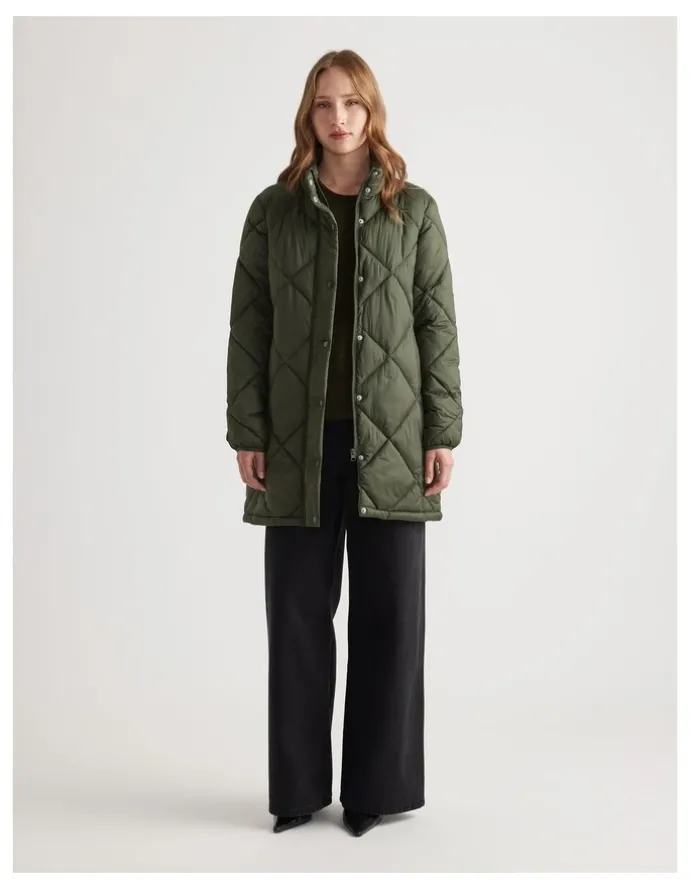Decjuba Longline Puffer Jacket