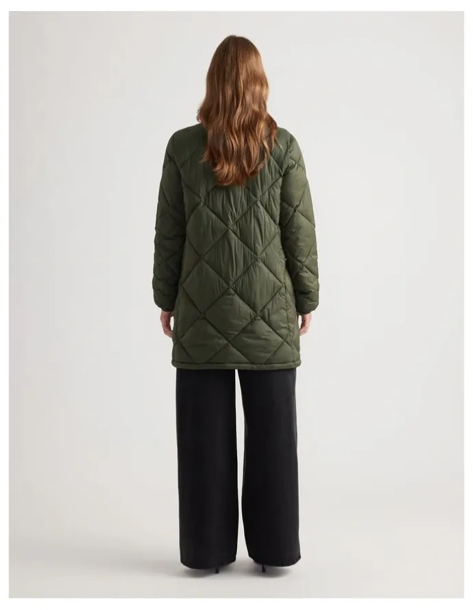 Decjuba Longline Puffer Jacket