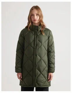 Decjuba Longline Puffer Jacket