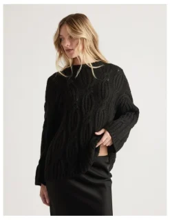 Decjuba Miranda Cable Knit Jumper