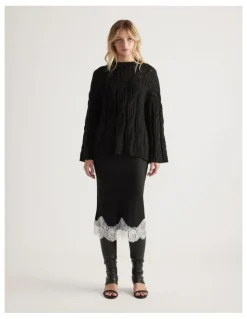 Decjuba Miranda Cable Knit Jumper