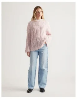 Decjuba Miranda Cable Knit Jumper