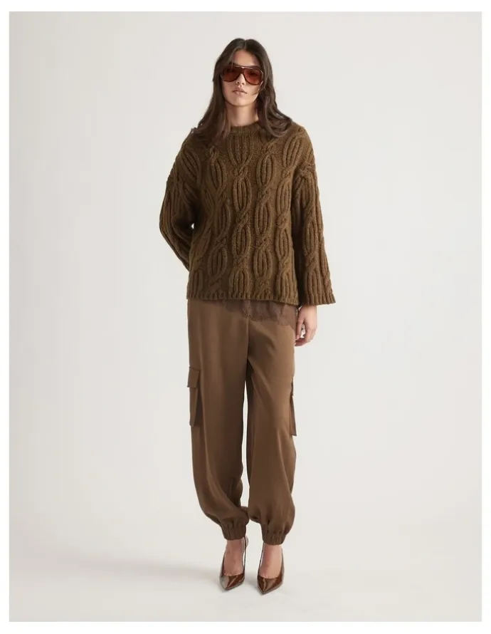 Decjuba Miranda Cable Knit Jumper