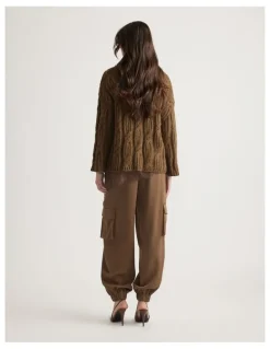 Decjuba Miranda Cable Knit Jumper