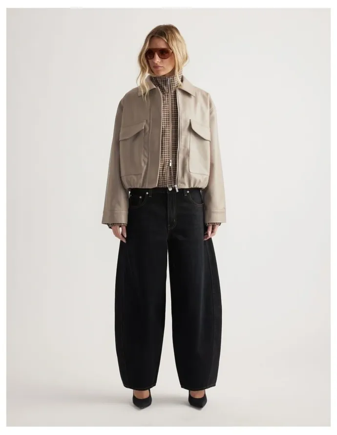 Decjuba Reece Faux Leather Jacket