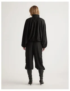 Decjuba Stella Satin Bubble Jacket