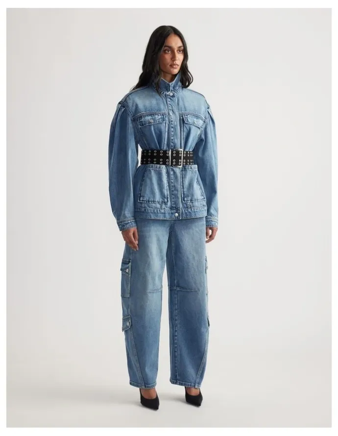 Decjuba Alexa Cargo Barrel Jean