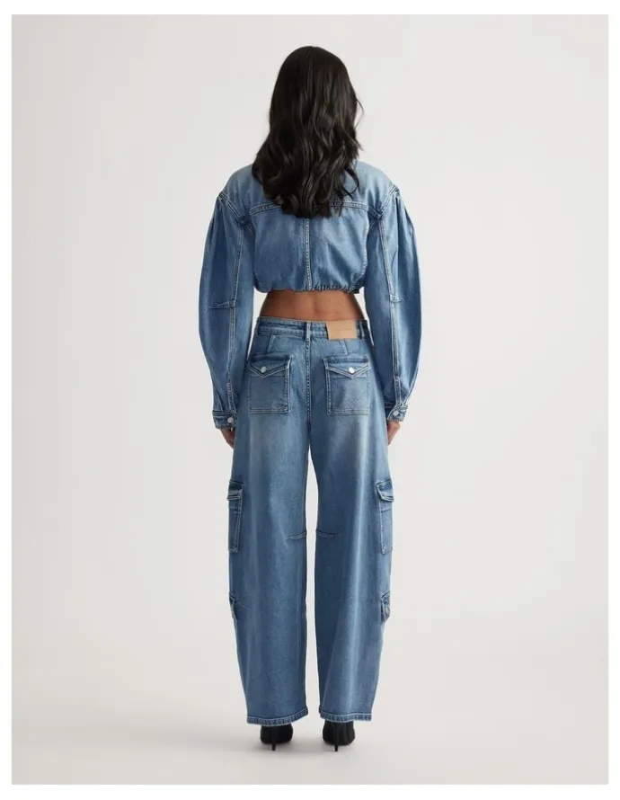 Decjuba Alexa Cargo Barrel Jean