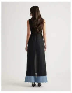 Decjuba Eliza Sheer Maxi Dress