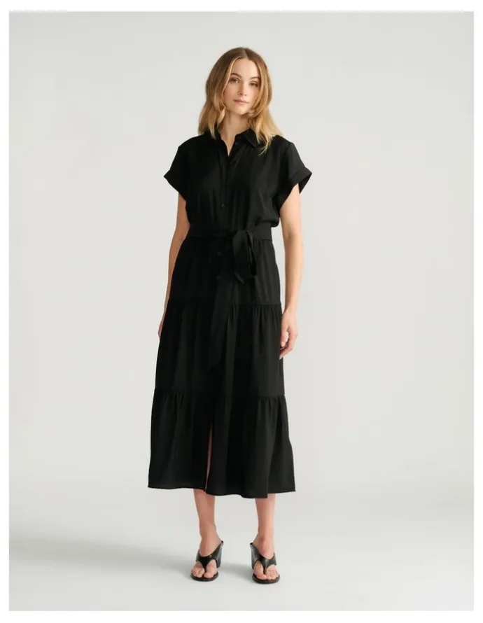Decjuba Phoebe Midi Shirt Dress