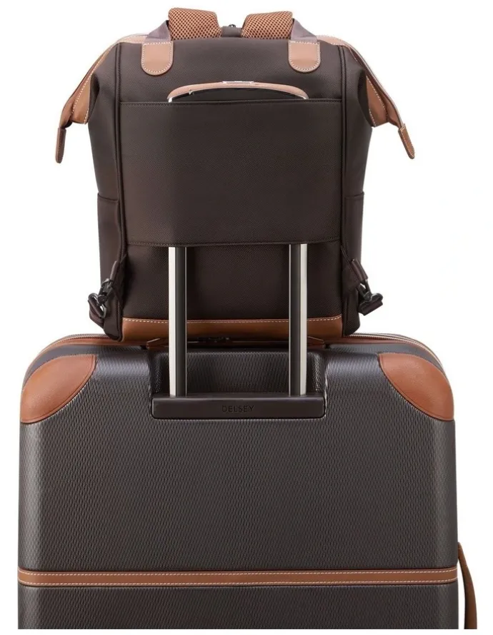 Delsey Chatelet Air 2.0 Tote Backpack in Brown