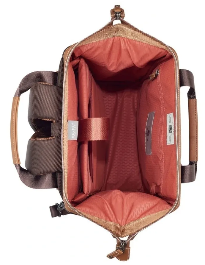 Delsey Chatelet Air 2.0 Tote Backpack in Brown
