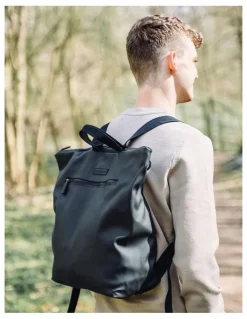 Done By Deer Nappy Bag Backpack in Black