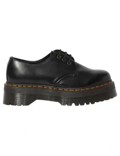 Dr Martens 1461 Quad 3 Eye Lace Up Shoes in Black