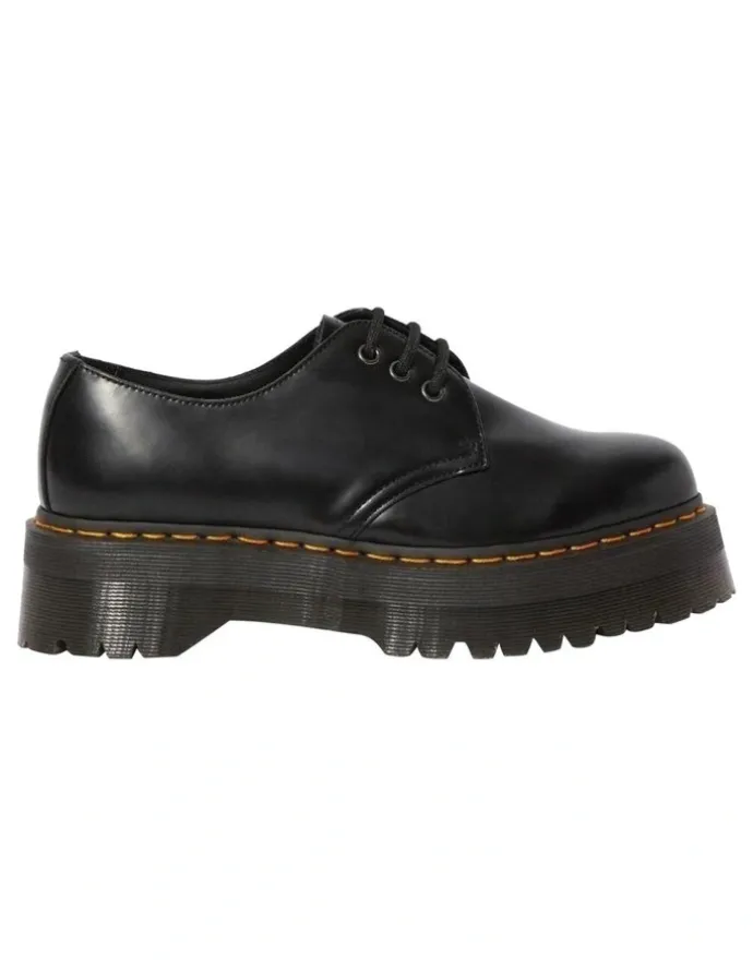 Dr Martens 1461 Quad 3 Eye Lace Up Shoes in Black