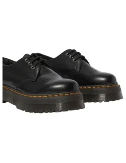 Dr Martens 1461 Quad 3 Eye Lace Up Shoes in Black