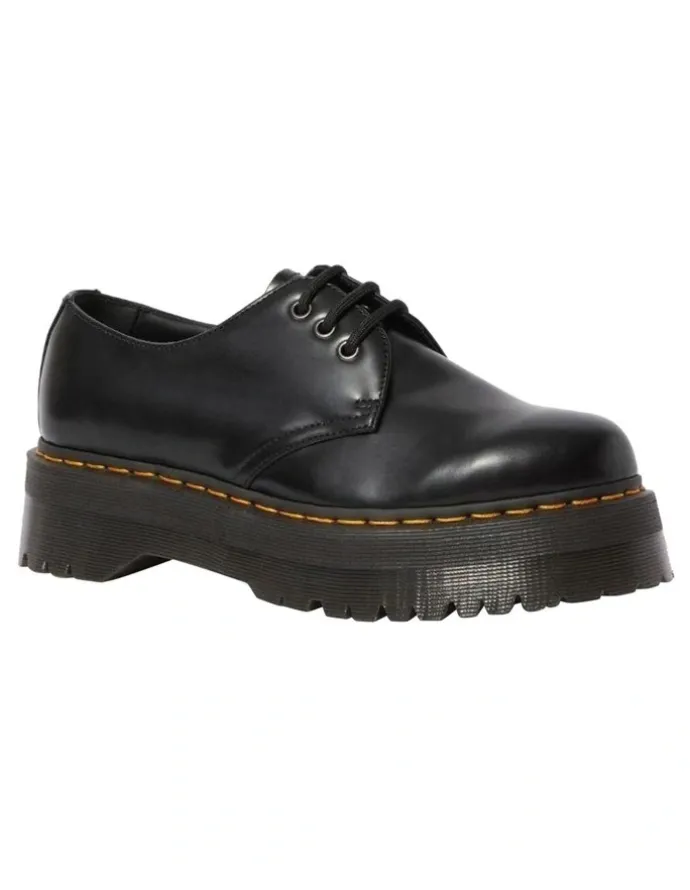 Dr Martens 1461 Quad 3 Eye Lace Up Shoes in Black