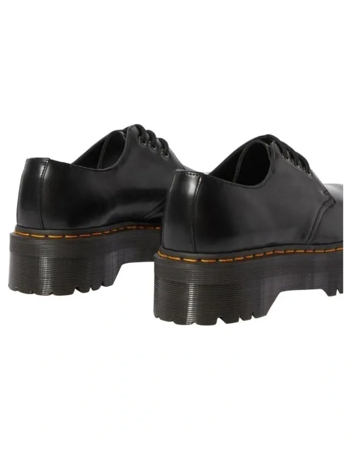 Dr Martens 1461 Quad 3 Eye Lace Up Shoes in Black