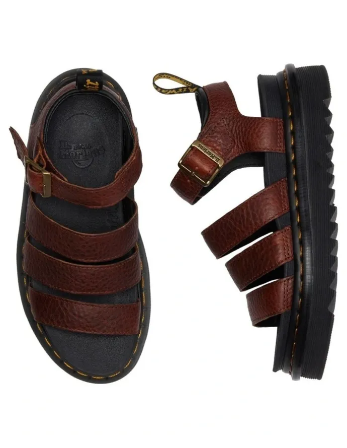 Dr Martens Blaire Ambassador Sandal in Brown