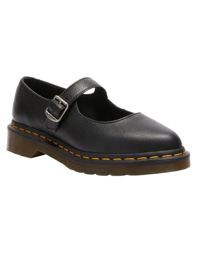 Dr Martens Elphie Mary Jane Shoes in Black