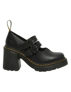 Dr Martens Eviee Heeled Shoes in Black