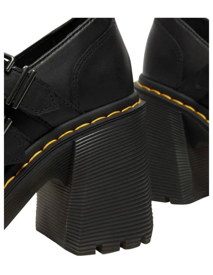 Dr Martens Eviee Heeled Shoes in Black