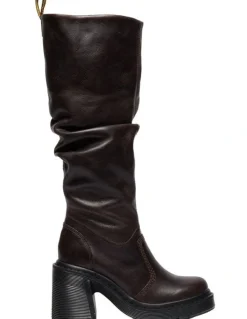 Dr Martens Kasey Kinsley Boot in Dark Brown