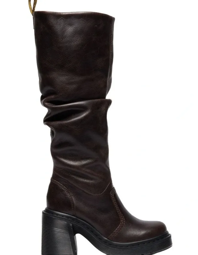 Dr Martens Kasey Kinsley Boot in Dark Brown