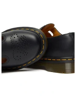 Dr Martens Mary Jane 8065 Shoe in Black Smooth