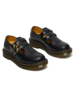 Dr Martens Mary Jane 8065 Shoe in Black Smooth