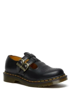 Dr Martens Mary Jane 8065 Shoe in Black Smooth