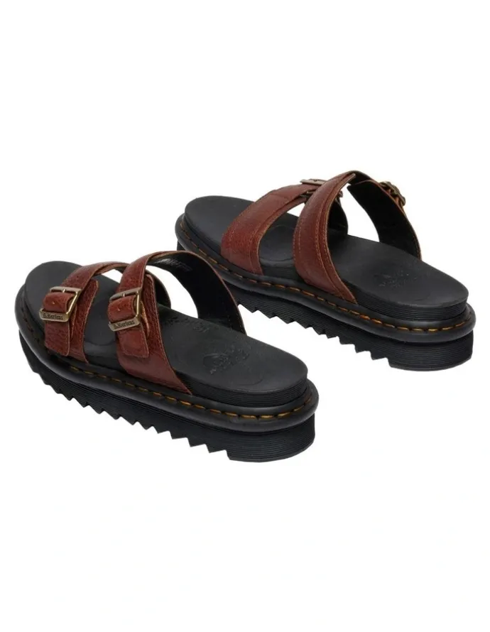 Dr Martens Myles Ambassador Sandal in Brown