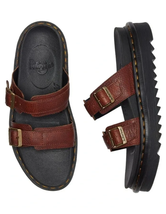 Dr Martens Myles Ambassador Sandal in Brown